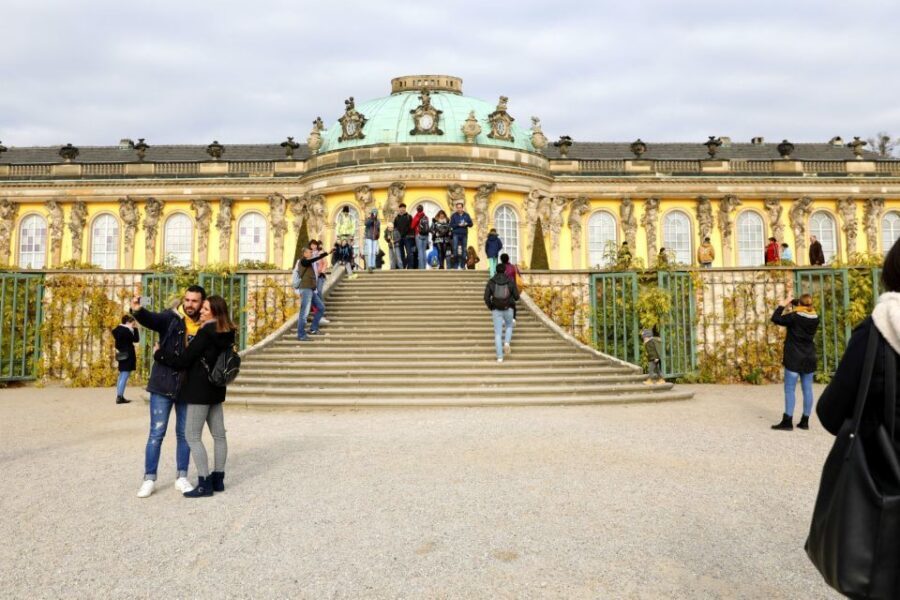 From Berlin: Historical Gems of Potsdam Private Day Trip - New Palace: the efficient payoff of a 15-minute ride