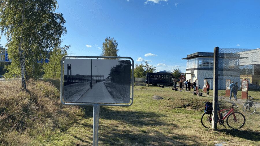 From Berlin: Kings, Crimes, & Spies Potsdam Day Trip by Van - Allied Checkpoint Bravo: seeing an East-West border in real space