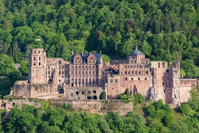 from Frankfurt: Heidelberg, Mercedes Museum / Schwetzinger Schloß - From Frankfurt: getting there comfortably (and staying sane)