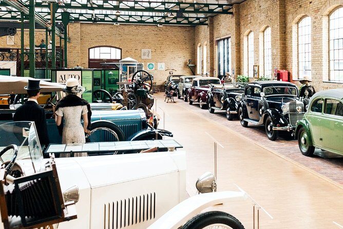 from Frankfurt: Heidelberg, Mercedes Museum / Schwetzinger Schloß - Automuseum Dr. Carl Benz: seeing why “car history” matters