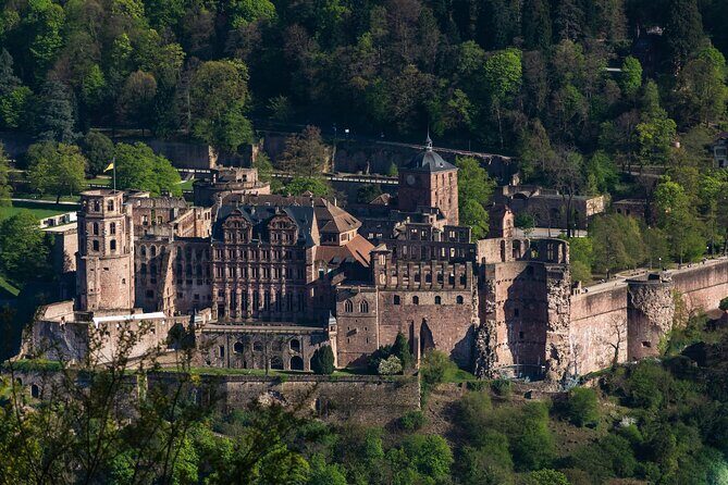 From Frankfurt: Heidelberg & Rothenburg Daytour - Heidelberg Castle: the included ticket worth building your day around