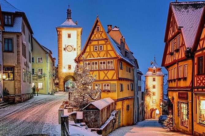 from Frankfurt: historic treasure Rothenburg, private 1 day Tour - Key highlights worth planning for