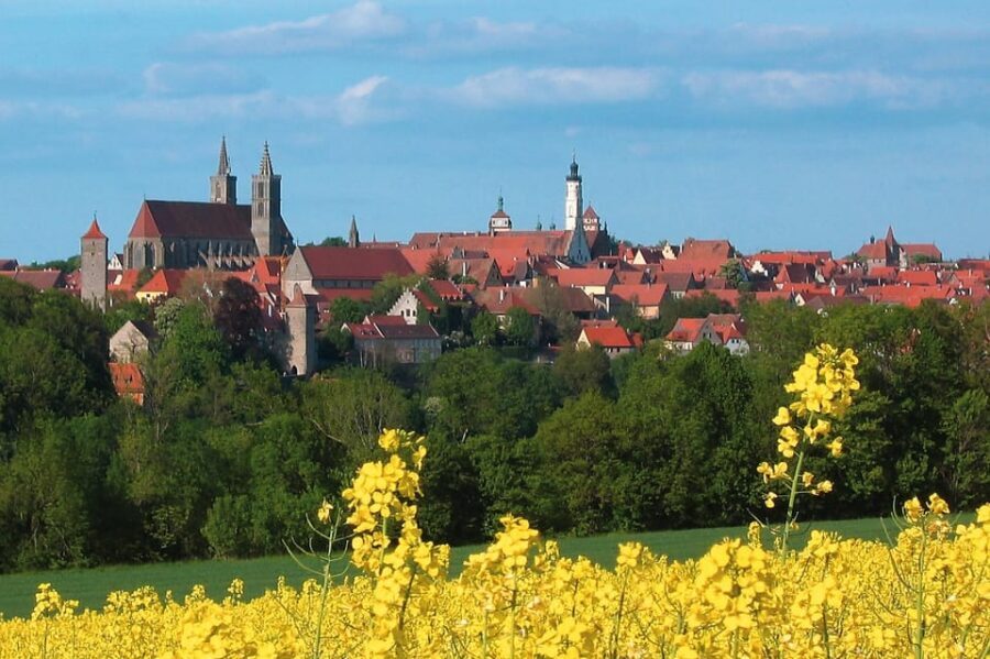 From Frankfurt: Rothenburg ob der Tauber Wine Tour - Weikersheim Castle: knights hall and baroque garden in one guided block