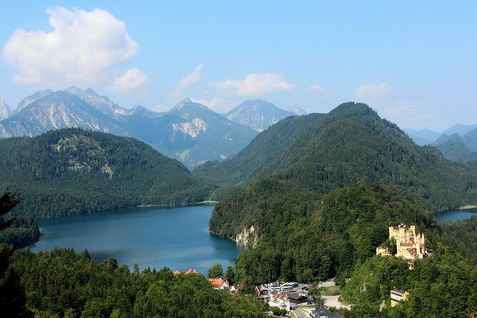 From Fussen: Neuschwanstein, Linderhof and More Private Tour - Oberammergau: lunch time and the Passion Play village feel