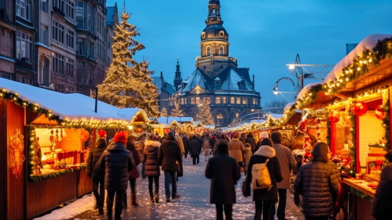 From Prague: Dresden Christmas markets and old town tour - From Prague to Dresden: the holiday road trip that actually has a plan