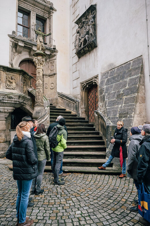 Görlitz: Hallenhausführung - Price and value: about $11 for two hours of real access