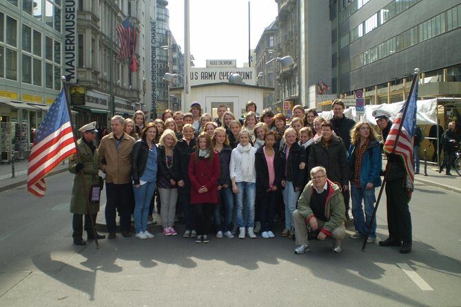 Group Driving Tour 1 to 6 people. Berlin Shore Excursion incl pick-up at Port - Checkpoint Charlie: where Cold War tension felt close enough to touch