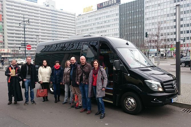 Group Driving Tour 1 to 6 people. Berlin Shore Excursion incl pick-up at Port - Berlin’s “greatest hits” stretch: Brandenburg Gate, Memorial Church, Ku’damm