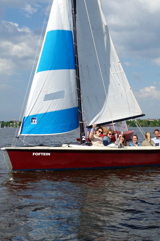 Hamburg: 1.5-Hour Sailing Sightseeing Tour on Aussenalster - How Interactive Will It Be? Helping the Sail, Not Just Watching