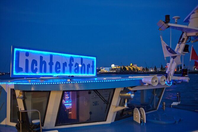 Hamburg: 1-hour evening light cruise - Container terminals and ship operations: impressive scale, not just pretty lights