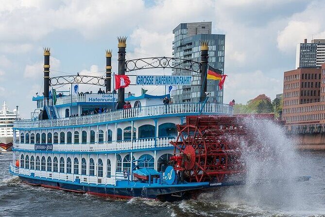 Hamburg 2-hour harbor tour on the beautiful Elbe - What You’ll See: Elbphilharmonie, Steinwerder, Speicherstadt, and More