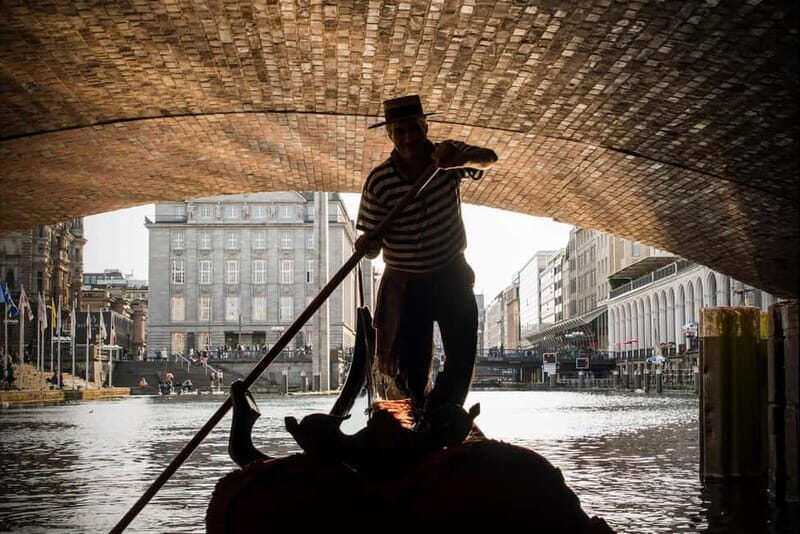 Hamburg: Alster Lake public Tour in a Real Venetian Gondola - Alsterarcaden Stop: The Reflection Shot You’ll Actually Want