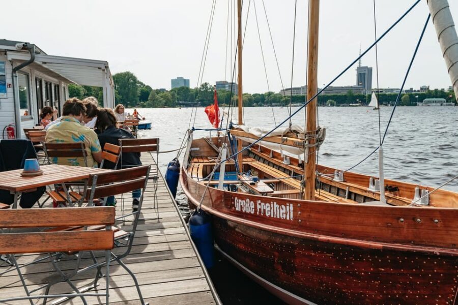 Hamburg: Alster River Sailing Tour on a 2-Masted Sailboat - Dress for deck time: what’s included and what to bring