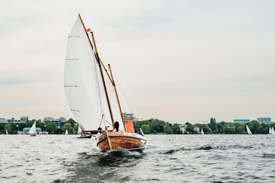 Hamburg: Alster River Sailing Tour on a 2-Masted Sailboat - Small group sailing: instructions, language, and how the skipper matters