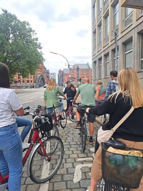 Hamburg: City Tour by Bike with Elbphilharmonie - The Gängeviertel and the working-class-to-art shift