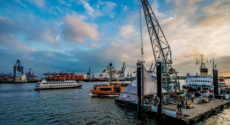 Hamburg: Guided Grand Harbor Sightseeing Cruise by Ship - Museum Ships: Rickmer Rickmers and Cap San Diego Up Close