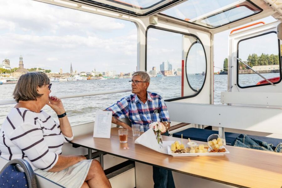 Hamburg: Harbor Cruise with Wine and Cheese - What You Actually Get: 3 Wines, 3 Cheeses, and Crackers That Don’t Feel Like an Afterthought