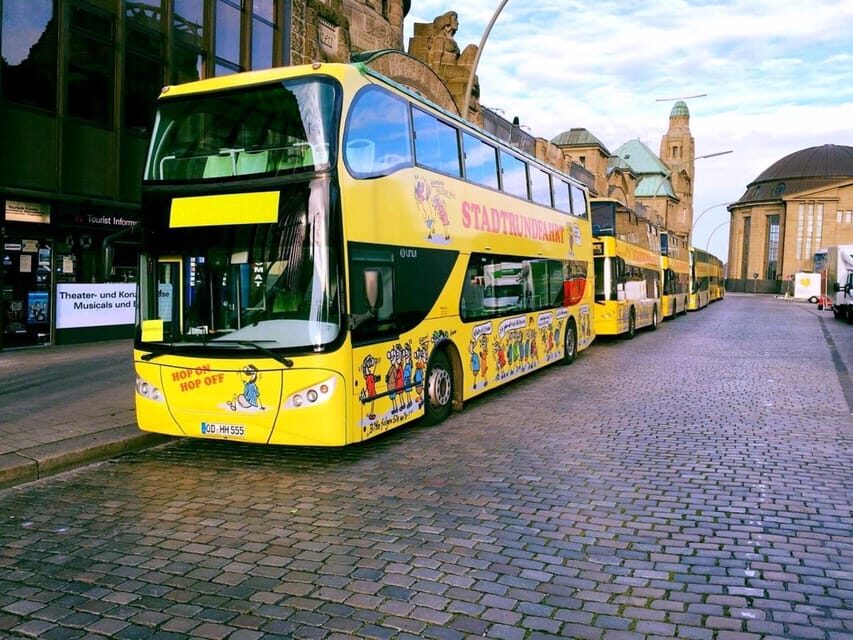 Hamburg: Hop-On Hop-Off Bus Tour Yellow Double Decker - A Yellow Double-Decker Ride That Helps You Get Oriented Fast