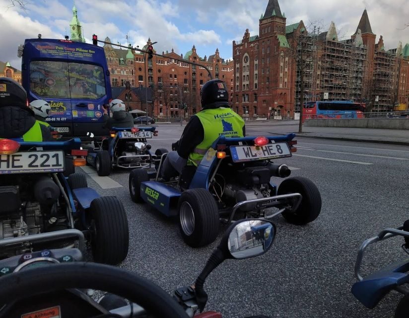 Hamburg: Panoramic Streetkart Tour - The kart itself: small vehicle, serious instructions