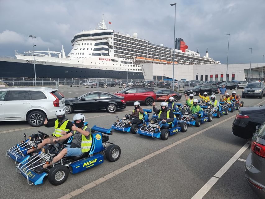 Hamburg: Panoramic Streetkart Tour - Elbe dike (Elbdeich) driving: scenic and great for photos