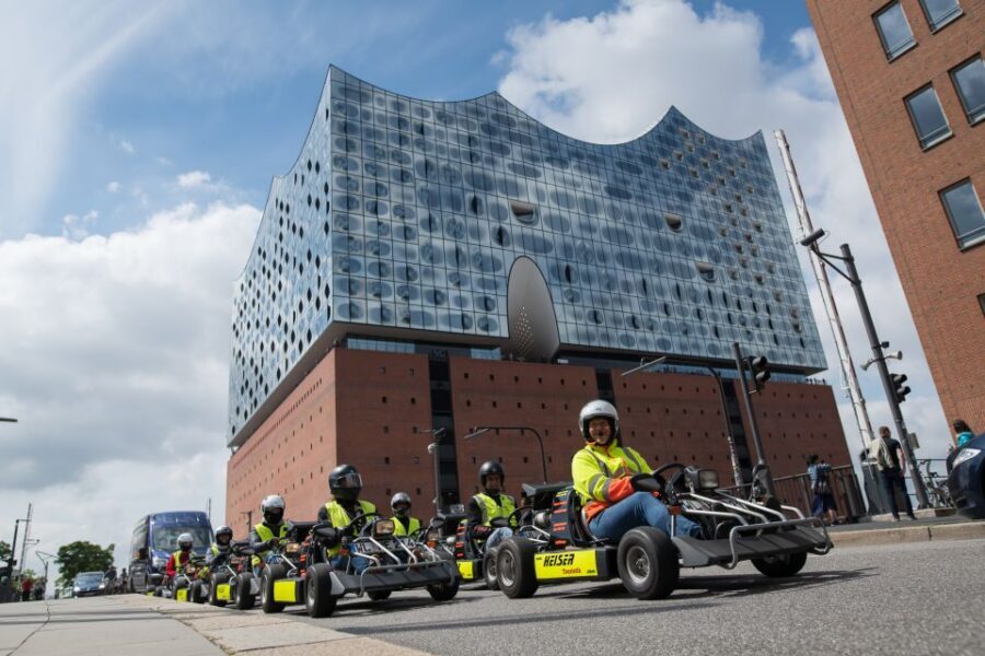 Hamburg: Panoramic Streetkart Tour - From Seevetal to the port: warming up for the big views
