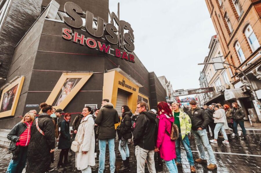 Hamburg: Reeperbahn & St Pauli Guided Tour with Kiez Insider - Spielbudenplatz and Herbertstraße: Street Life, Star Stories, and One Tricky Question