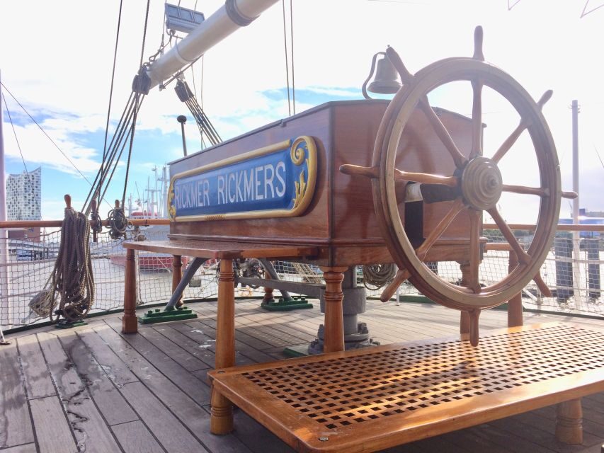 Hamburg: RICKMER RICKMERS Museum Entry Ticket - Start in the museum zone: learn the ship’s story, then follow the ship’s logic