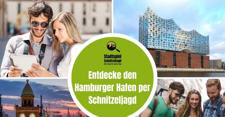 Hamburg: Scavenger Hunt Self-Guided Tour around the port - Getting the scavenger hunt box (and starting without stress)