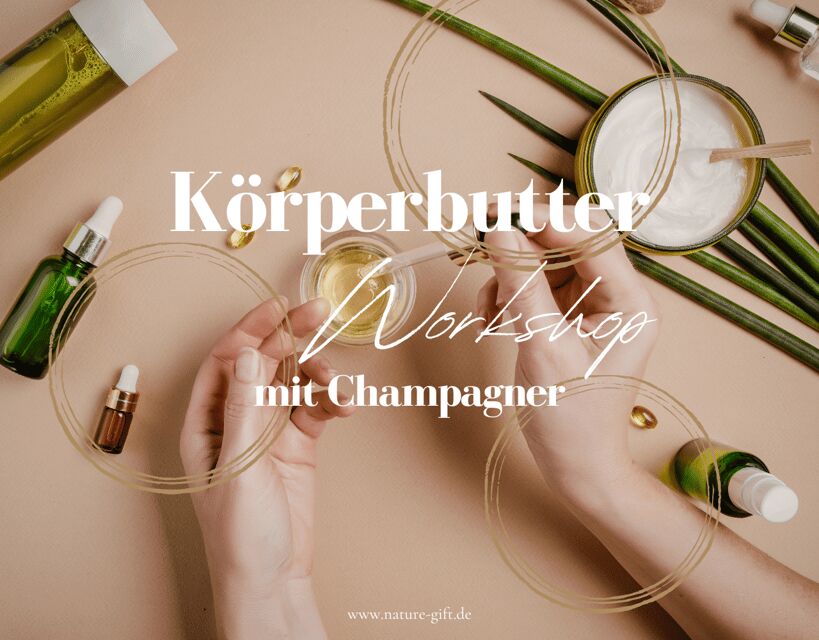 Hamburg: Skin Care Workshop with Champagne - The step-by-step making session, from melted fats to bottled care