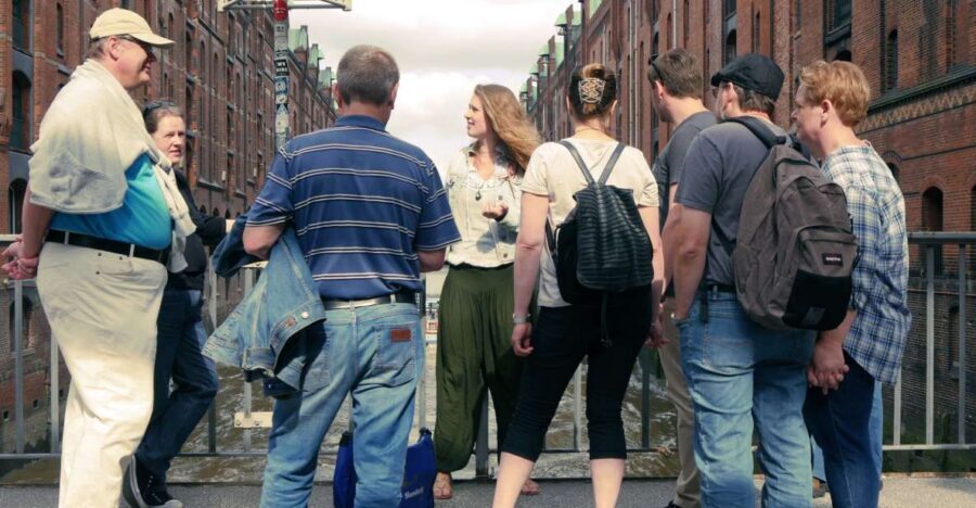 Hamburg: Speicherstadt & HafenCity Tour - Getting oriented near the Elbphilharmonie start points