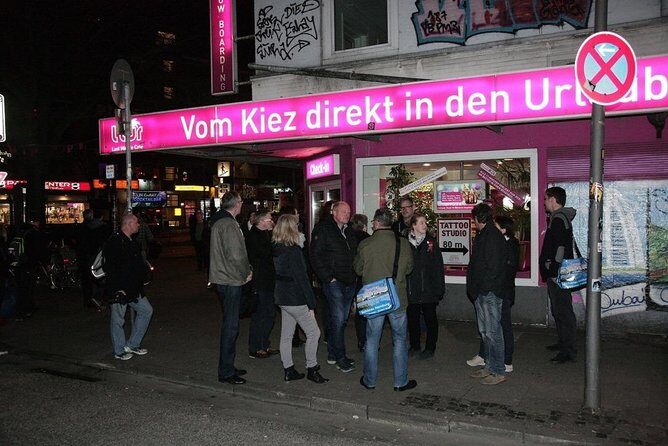 Hamburg St. Pauli and Red Light District Private Walking Tour - Dancing Towers and the Clouds Restaurant outlook