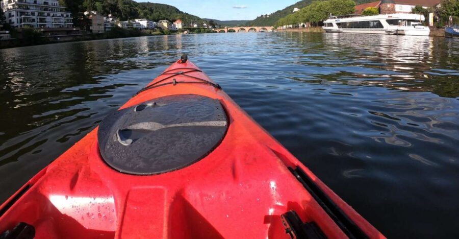Heidelberg: 2-Hour Kayak Tour - Getting Started at the Meeting Point Between Café and Water