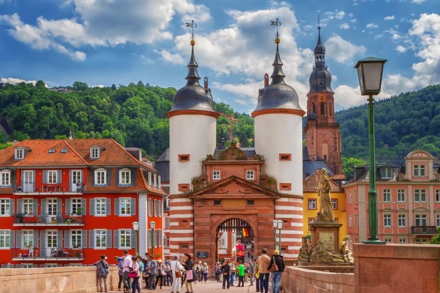 Heidelberg and Rhine Combination Tour from Frankfurt - Heidelberg on foot: Old Town landmarks and what the guide helps you notice