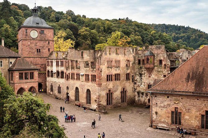 Heidelberg and Rothenburg Day Trip from Frankfurt - Heidelberg Castle: ruins, views, and the big wine barrel stop
