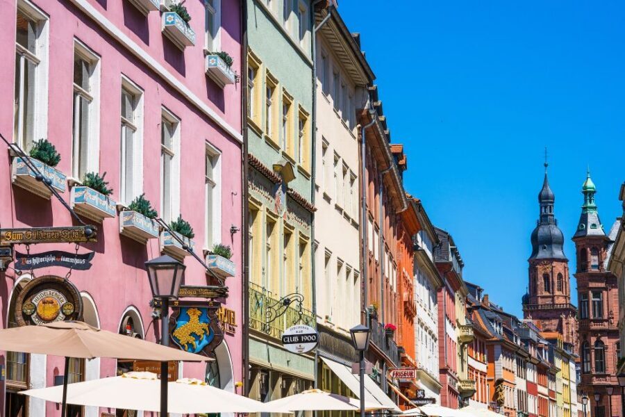 Heidelberg: Old Town Tour Including Castle Visit - Heidelberg Castle: quick route up, big payoff below