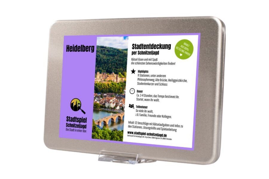 Heidelberg: Scavenger Hunt Self-Guided Tour - Pacing in 210 minutes: spread-out early stages, easier ending