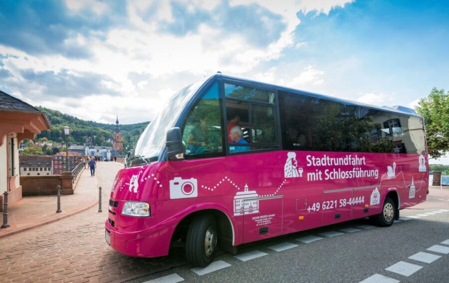 Heidelberg: Sightseeing Bus and Castle Tour - The bus ride with a certified guide: history you can actually place