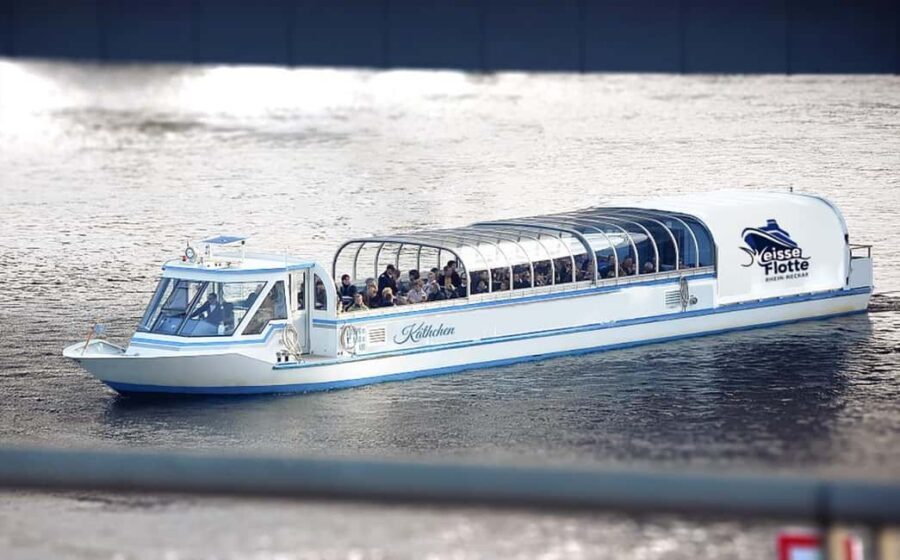 Heilbronn: Boat trip on the Neckar - The MS Käthchen experience: comfort, staff, and an open-air option