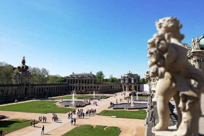 Historic Dresden Small-Group Walking Tour in English - Fürstenzug and the Dresden Cathedral: porcelain and faith politics