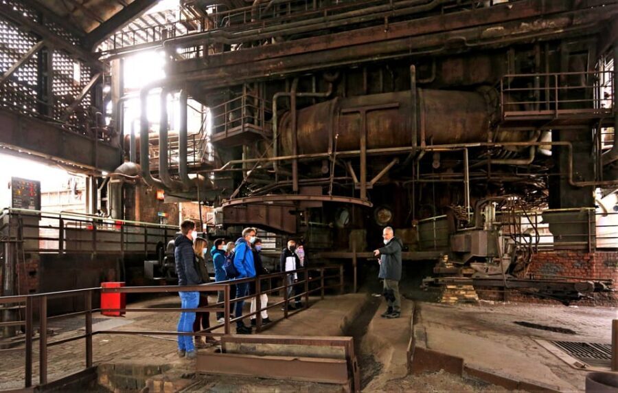 Hut tour Duisburg-Nord Landscape Park - The Path of the Iron: from the Gout to the Torpedo Ladle Car