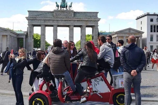 Jetbike Berlin fun bike beer bike - Stop-by-Stop: From Brandenburg Gate to Checkpoint Charlie