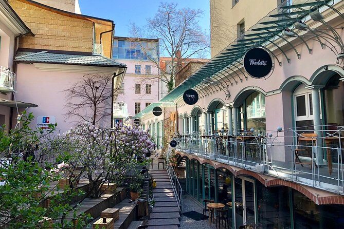 Jewish Berlin Extended (private Walking tour - 5 Hours) - Hackesche Höfe: history in a compact city block