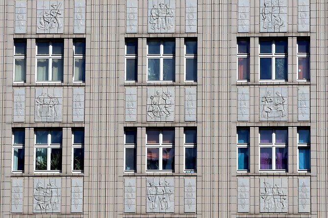 Karl-Marx-Allee Tour: Life and Architecture in East Berlin - Arbeiteraufstand 17 Juni 1953: the uprising, the near-fall, and the controversial memorial