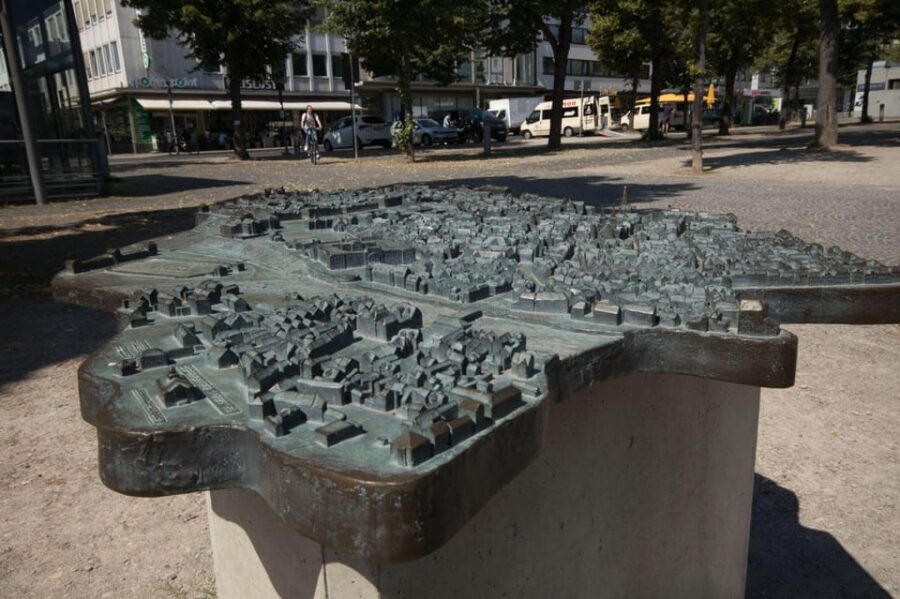 Kassel Old Town Audio Rally by P.I. Sir Peter Morgan - Starting at Druselturm: where the rally begins