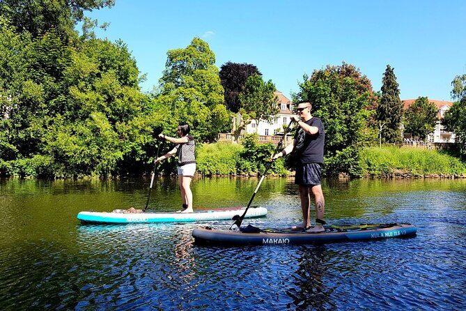Kayak or SUP tour on the water through Saarbrücken - Meeting at St. Arnual: Getting on the Water Without Stress