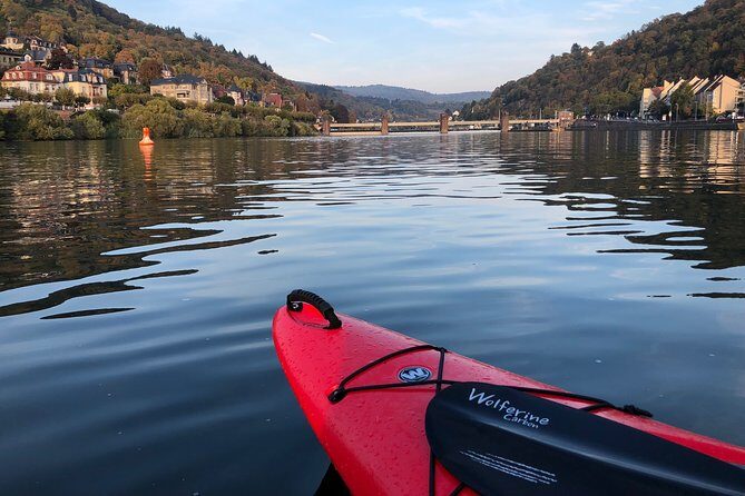 Kayak-Tour in Heidelberg on river Neckar - Safety gear and what it means for real life on the river