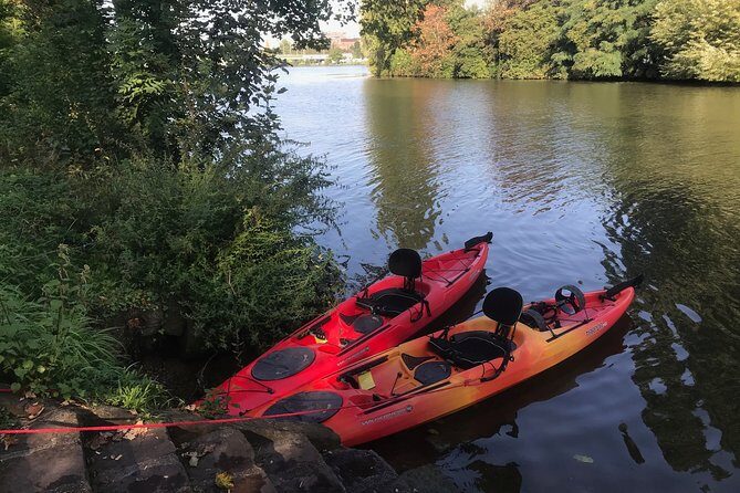 Kayak-Tour in Heidelberg on river Neckar - Meet at Schurmanstraße: quick start, low stress