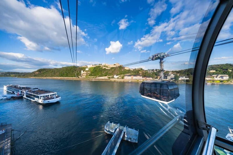 Koblenz: Cable car tickets with optional admission to Ehrenbreitstein Fortress - Combo ticket vs cable car only: which option gives better value?