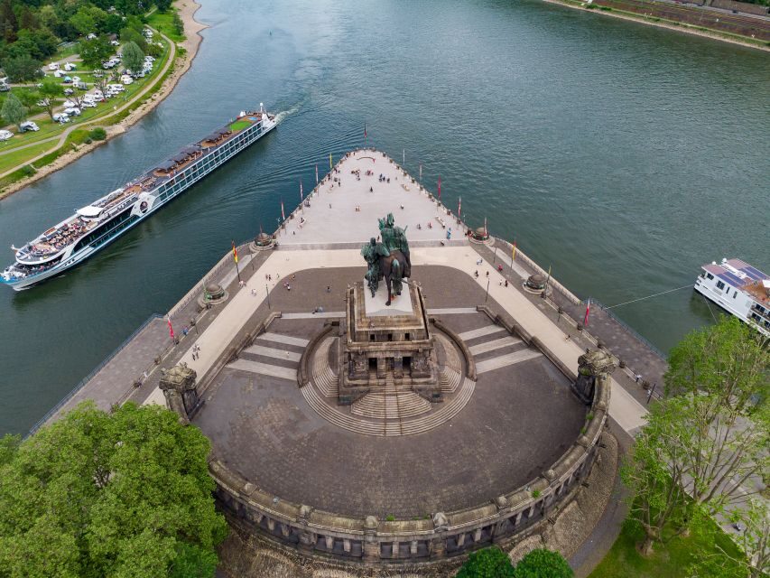Koblenz: Old Town Sightseeing Cruise along the Rhine - Ehrenbreitstein Fortress: The View-From-Nowhere Landmark