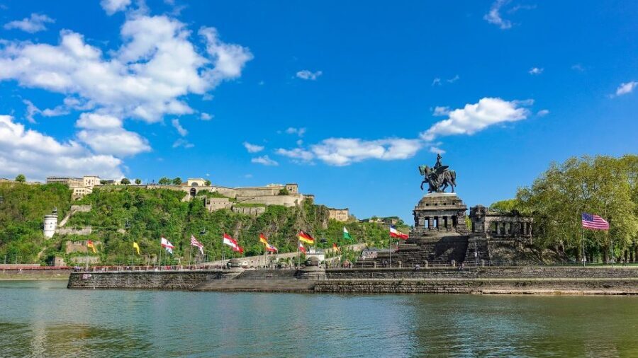 Koblenz: Old Town Tour with the Ehrenbreitstein Fortress - Key moments worth marking on your Koblenz map